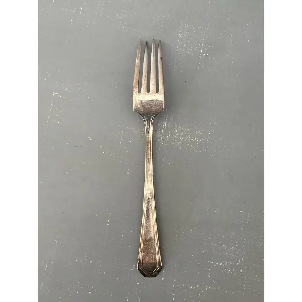 Vintage Wm Rogers & Son Mayfair Silverplate Salad Fork Pat Mar 13 1923